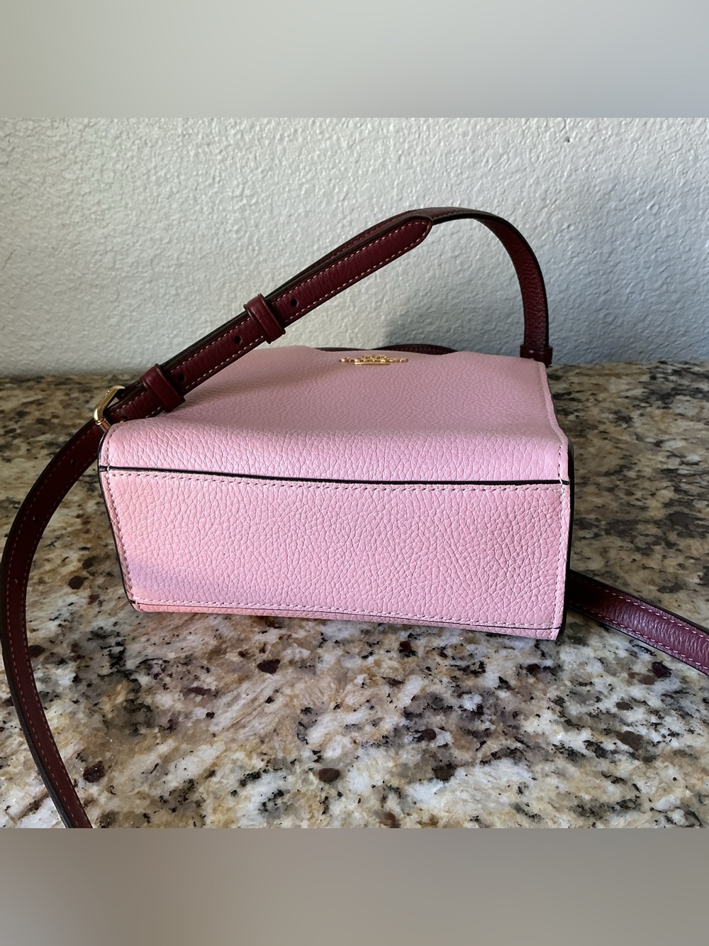 Coach Pink Mini Cally Crossbody Bag - Picture 8 of 8